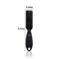 Plastikowa rączka fryzjerstwo miękkie czyszczenie włosów szczotka fryzjer szyi Duster złamane włosy usuń grzebień narzędzia do stylizacji włosów grzebień 6